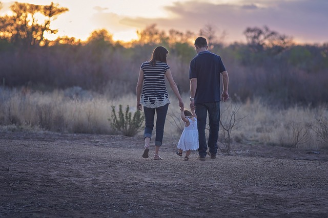 parents with child