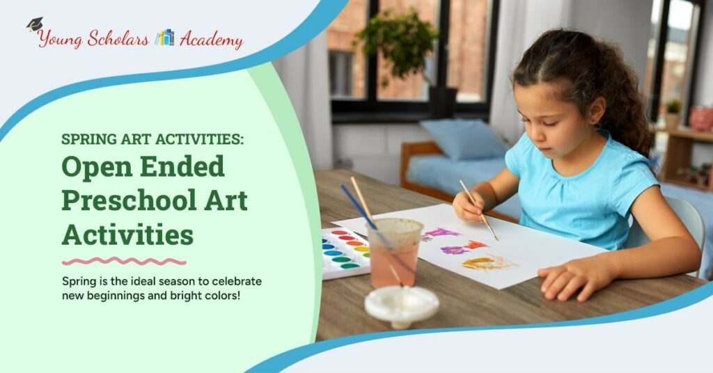 Open Ended Preschool Art Activities