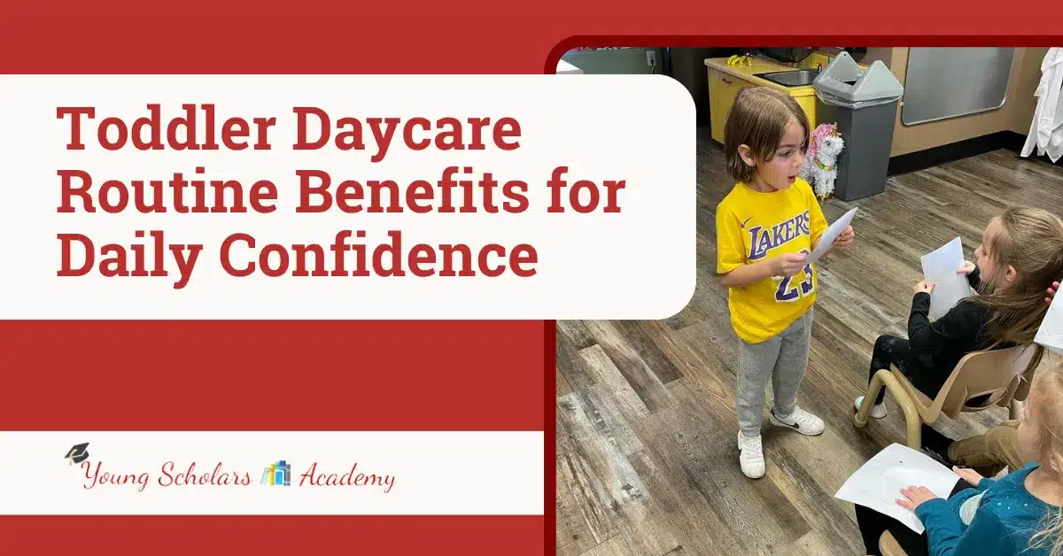 Toddler Daycare Routine Benefits