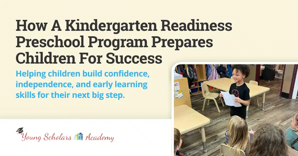 Kindergarten Readiness Preschool Program