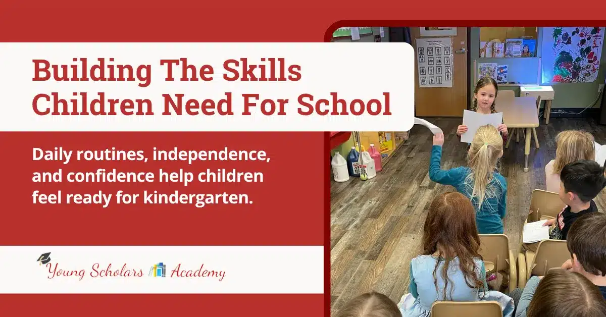 How A Kindergarten Readiness Preschool Program Prepares Children For Success 1 School Readiness Skills: Preschool