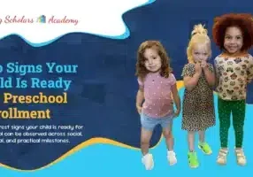 signs your child is ready for preschool